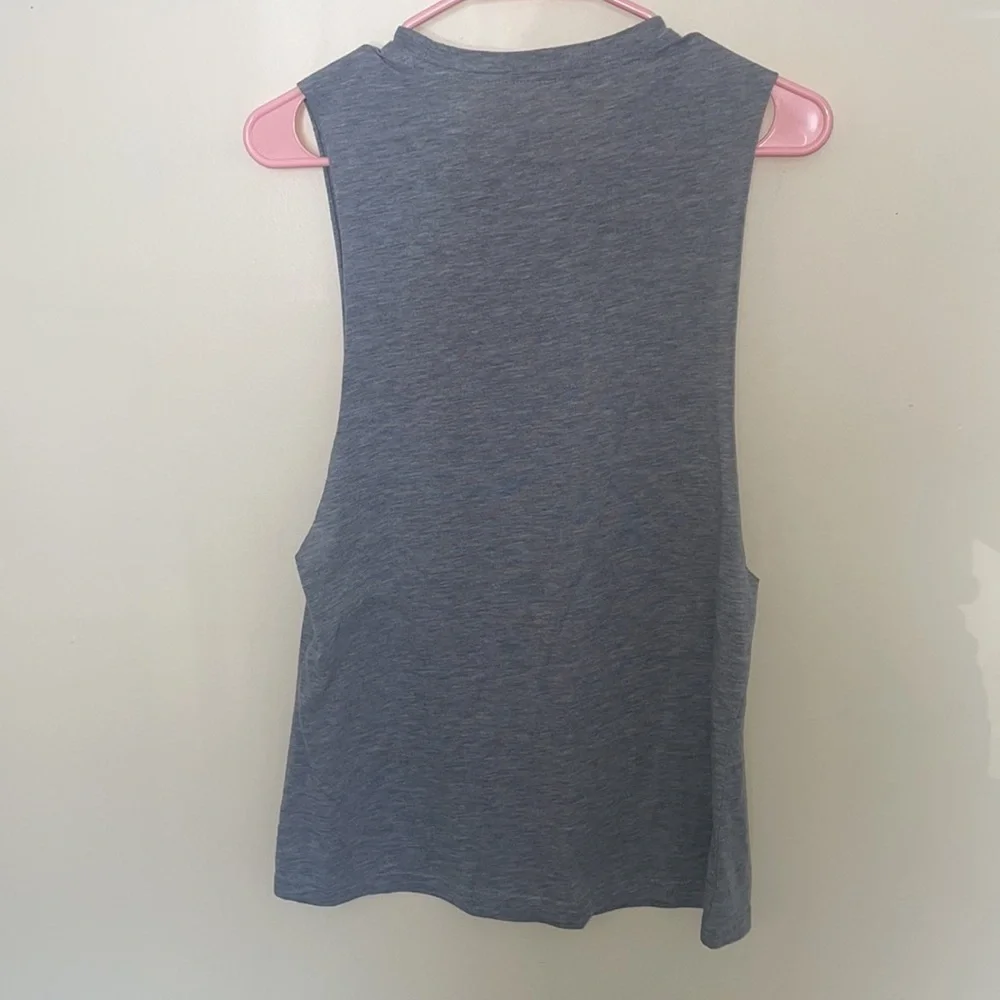 Adidas Ultimate 2.0 Gray Muscle Tee Tank Size M - Picture 4 of 5